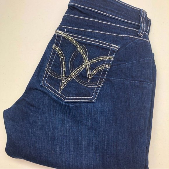 Wrangler Denim - WRANGLER QBABY BOOTCUT JEANS 6/27x32 PREMIUM SERIES 🦋